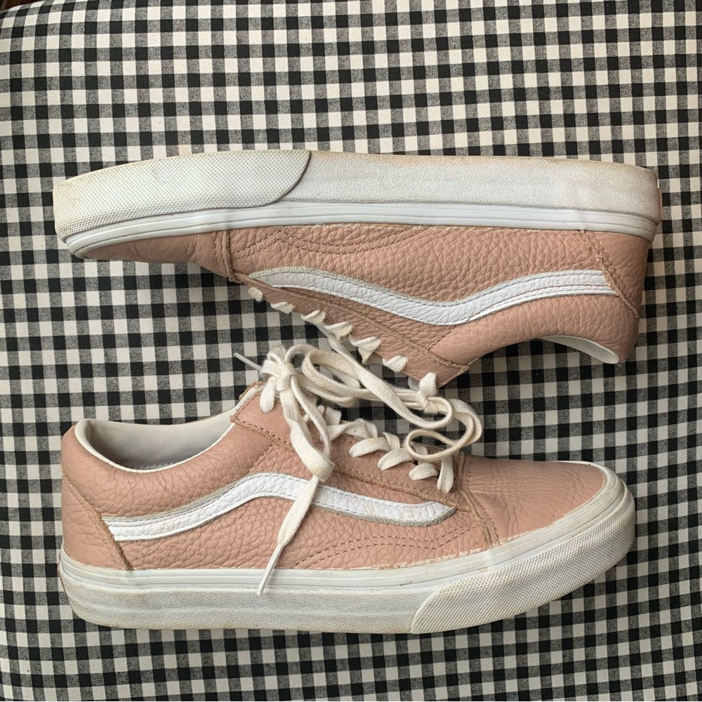 Blush pink vans